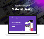 Sirena – Material Design Premium Joomla Template (Joomla)