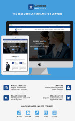 LawStudio – Lawyer and Law Firm Joomla Template (Joomla)