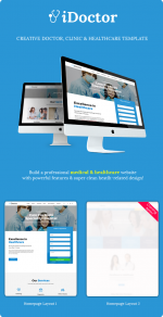 iDoctor – Responsive & Multipurpose Medical Joomla Template (Joomla)